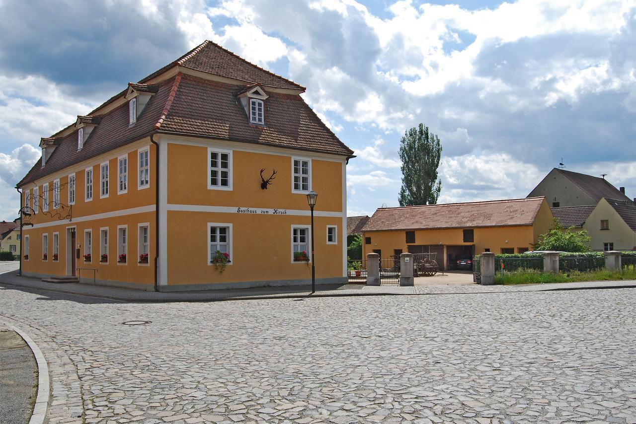 Отель Gasthof Zum Hirsch Drehna Экстерьер фото